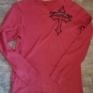 Mens affliction shirt